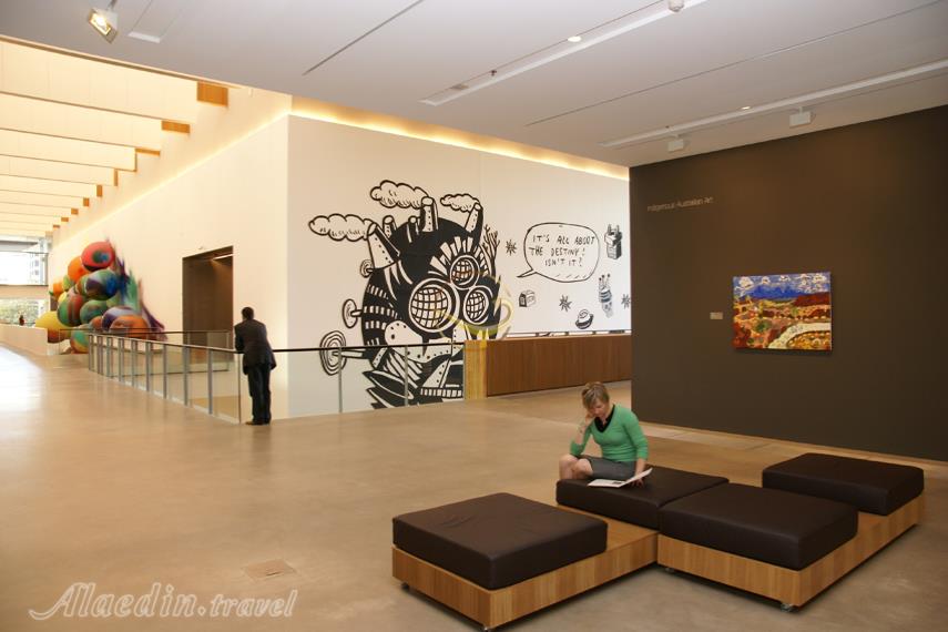 نگارخانه کوئینزلند گالری هنر مدرن بریزبن | علاالدین تراول