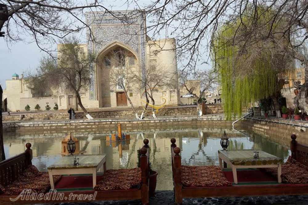 منطقه لب حوض بخارا ازبکستان | علاءالدین تراول
