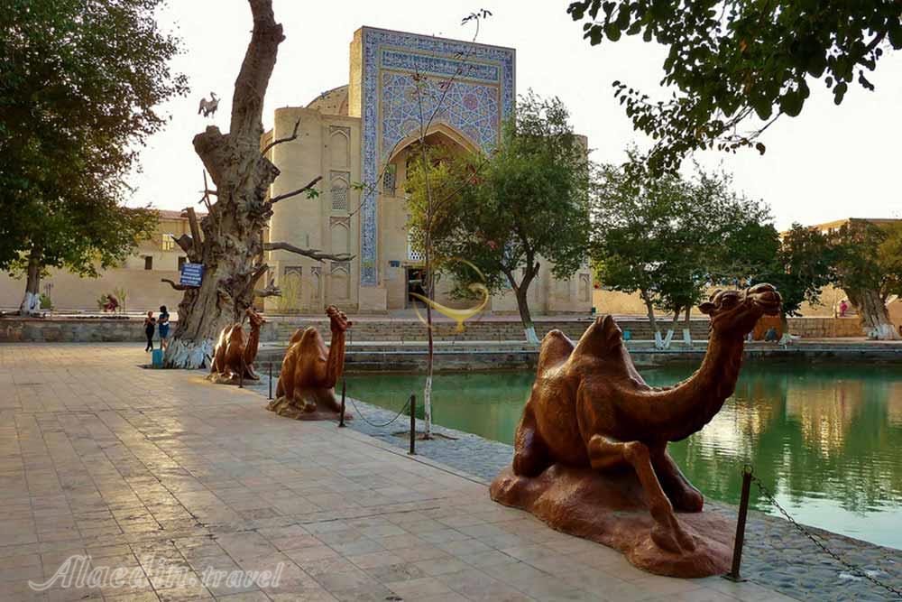 منطقه لب حوض بخارا ازبکستان | علاءالدین تراول