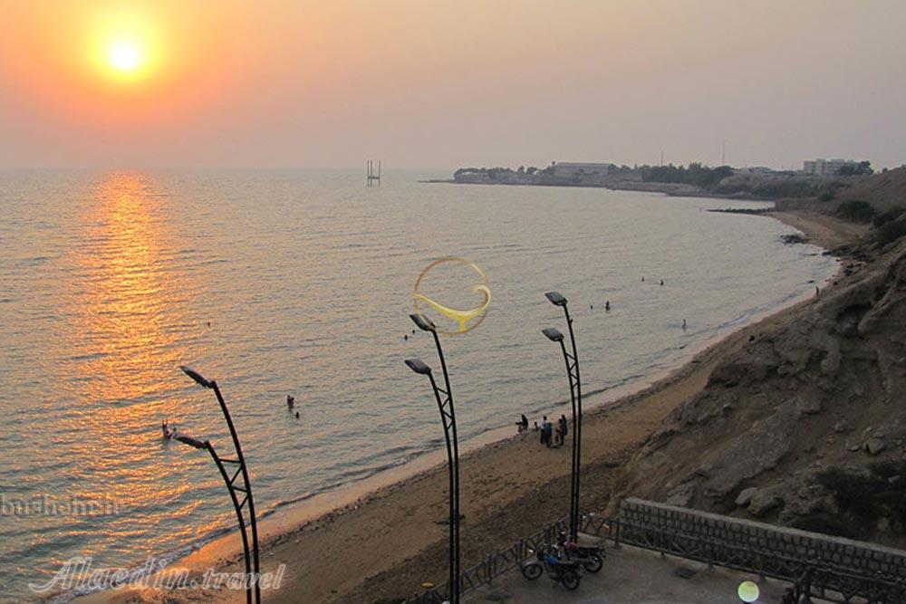 ساحل ریشهر بوشهر | علاءالدین تراول