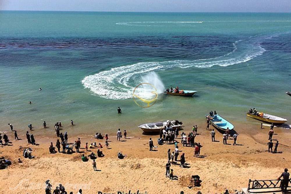 ساحل ریشهر بوشهر | علاءالدین تراول