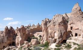 موزه فضای باز دره زلوه در کاپادوکیه - ترکیه