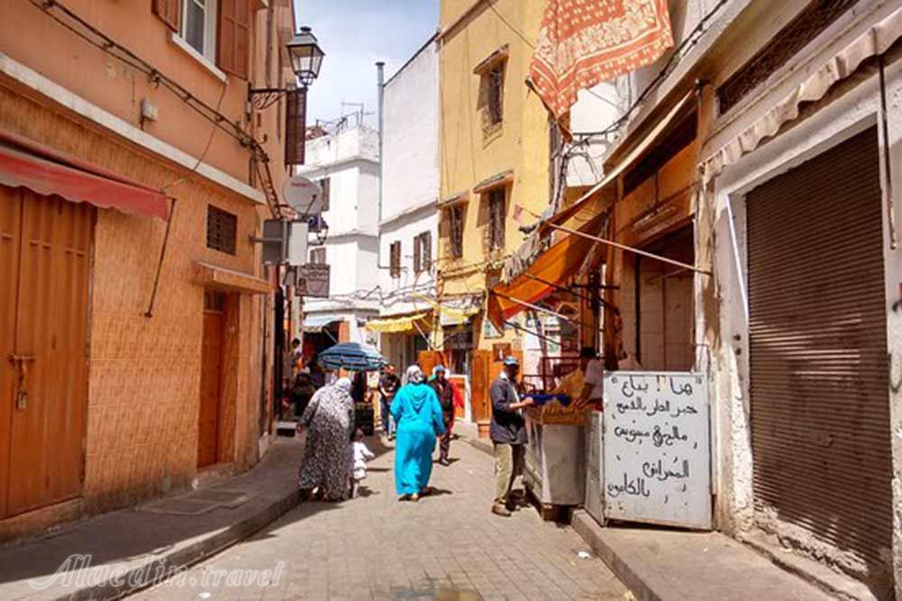 شهر قدیمی (مدینه) کازابلانکا - مراکش | علاءالدین تراول