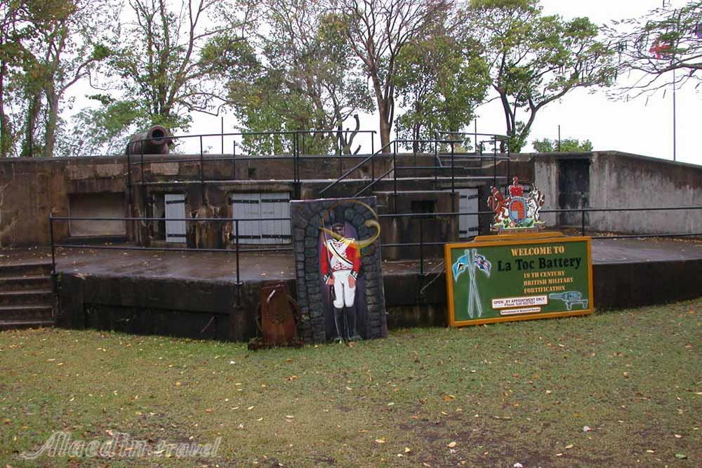 منطقه‌ی تاریخی لاتیوسی بتری در کاستریس - سنت لوسیا | علاءالدین تراول