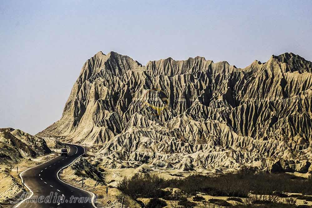 کوه های مریخی یا مینیاتوری در چابهار | علاءالدین تراول