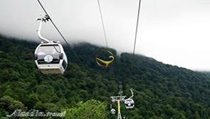 تله کابین نمک آبرود در چالوس