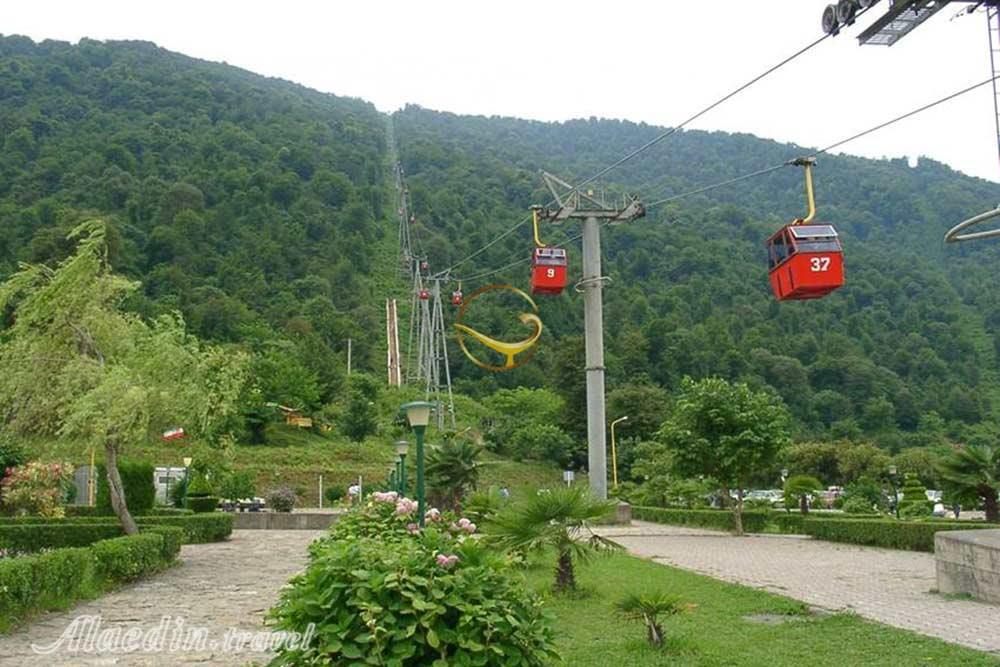 تله کابین نمک آبرود در چالوس | علاءالدین تراول