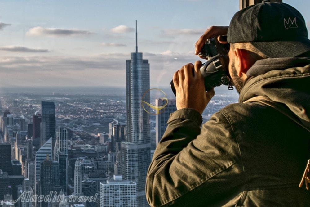 عرشه 360 شیکاگو | علاءالدین تراول