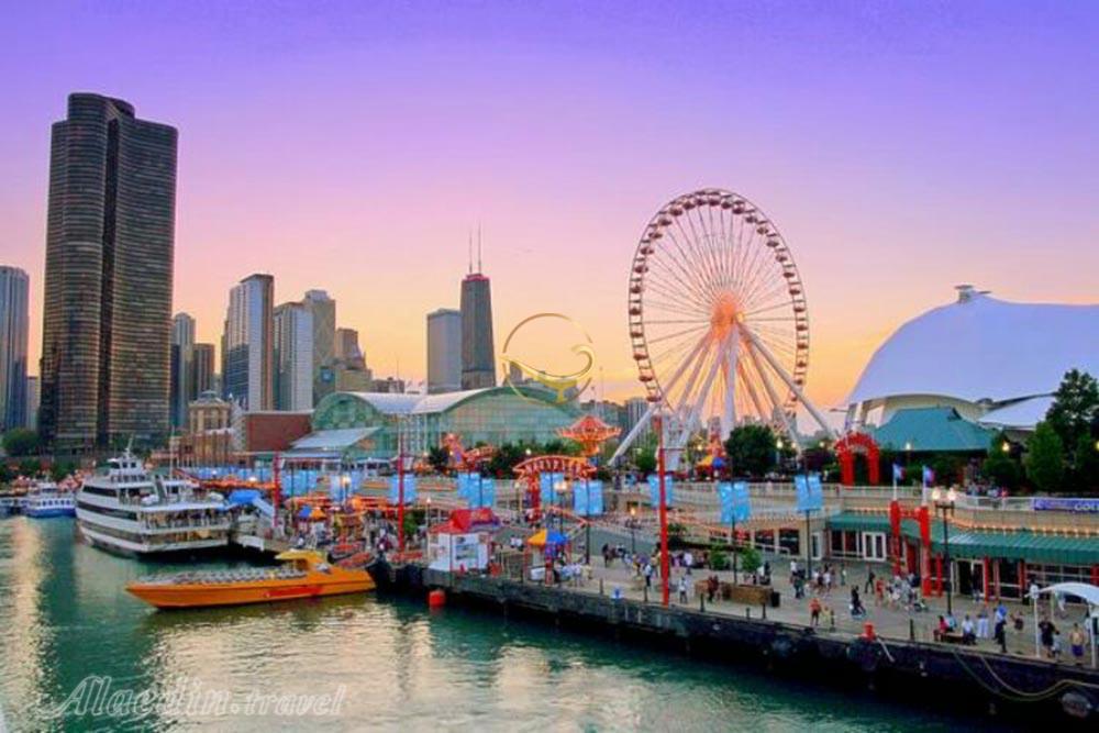 اسکله نیروی دریایی شیکاگو | علاءالدین تراول