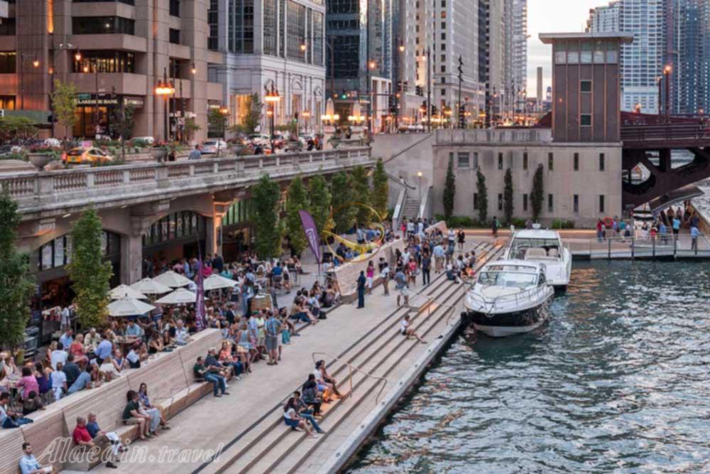 رودخانه شیکاگو | علاءالدین تراول