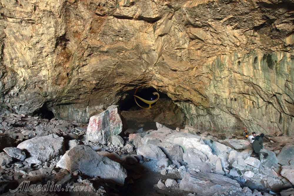 غار رودافشان دماوند | علاءالدین تراول