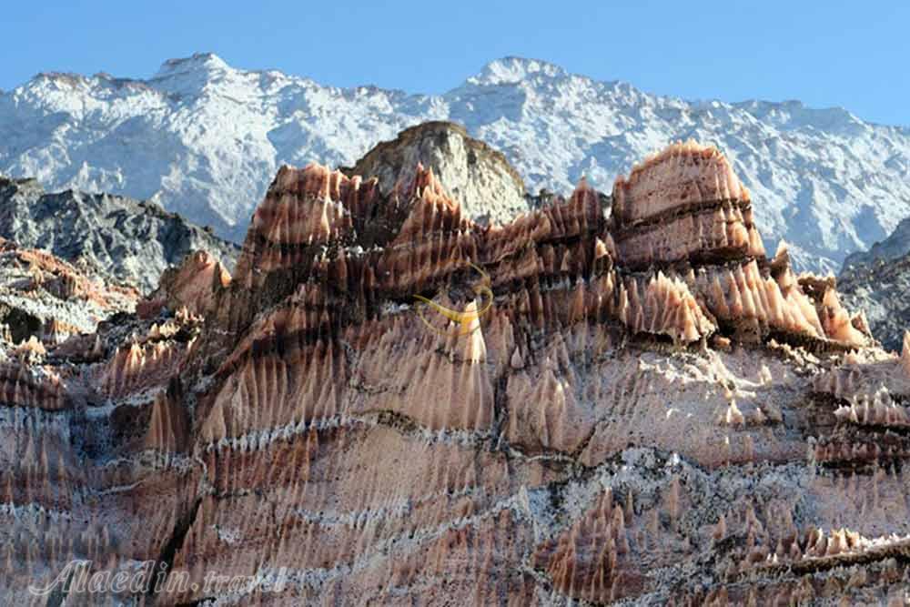 گنبد نمکی جاشک | علاءالدین تراول