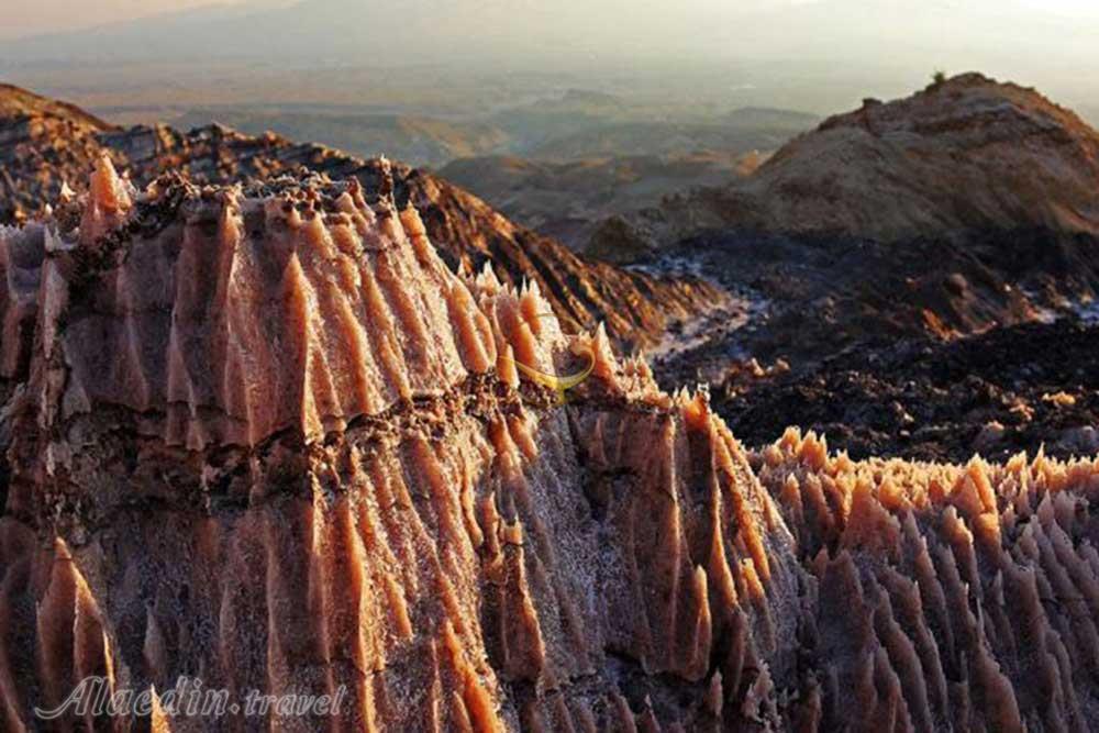 گنبد نمکی جاشک | علاءالدین تراول