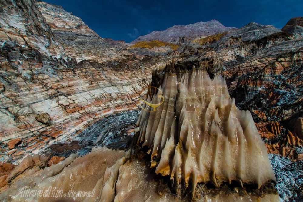 گنبد نمکی جاشک | علاءالدین تراول