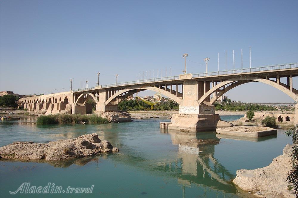 پل ساسانی (پل قدیم) دزفول | علاءالدین تراول