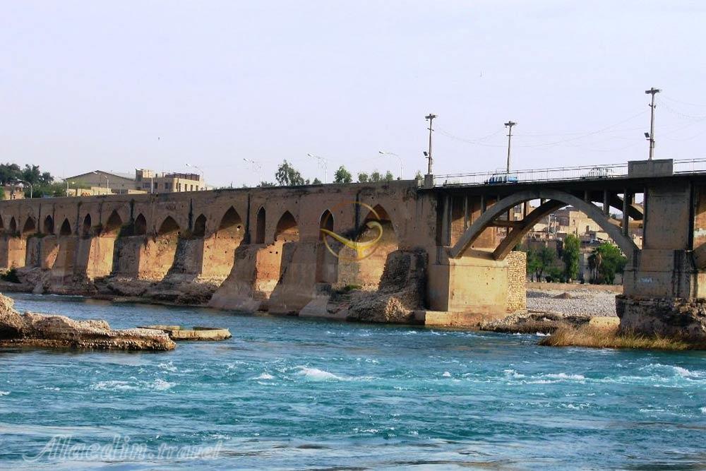 پل ساسانی (پل قدیم) دزفول | علاءالدین تراول