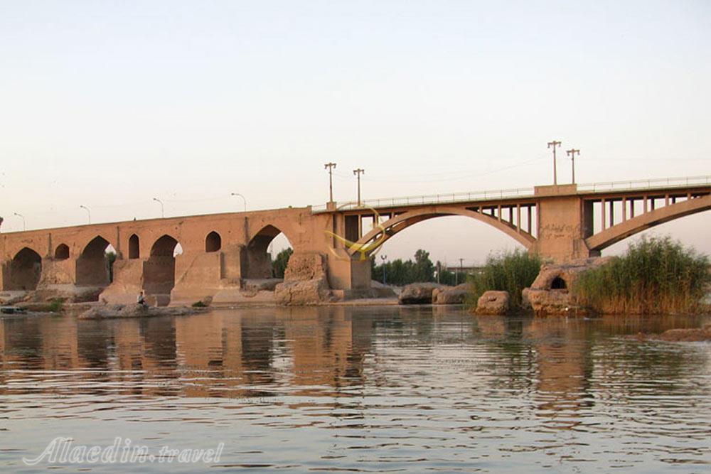 پل ساسانی (پل قدیم) دزفول | علاءالدین تراول