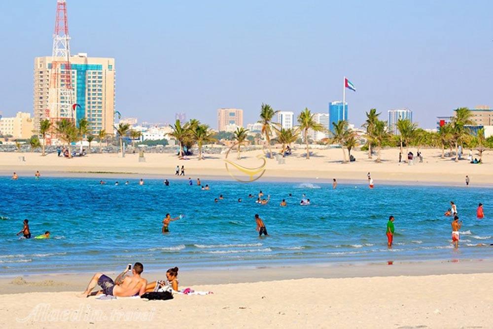 پارک ساحلی الممزر در دبی - امارات متحده عربی | علاءالدین تراول