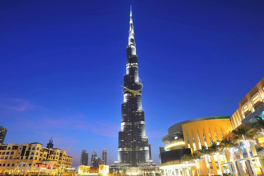 برج خلیفه دبی در امارات متحده عربی | علاءالدین تراول