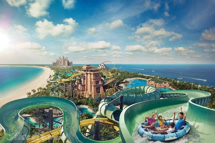 پارک آبی آتلانتیس در دبی - امارات متحده عربی