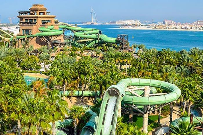 پارک آبی آتلانتیس در دبی - امارات متحده عربی