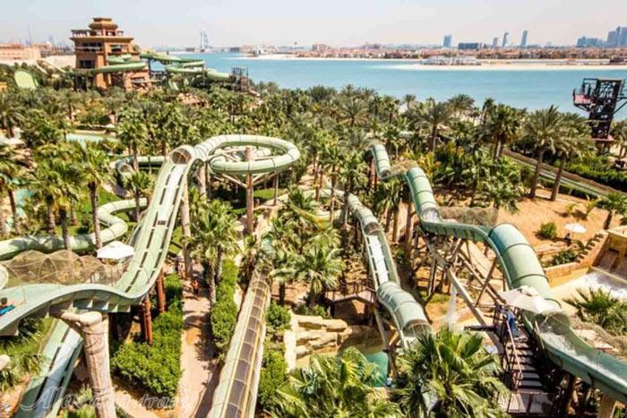 پارک آبی آتلانتیس در دبی - امارات متحده عربی