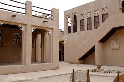 دهکده میراث در دبی - امارات متحده عربی