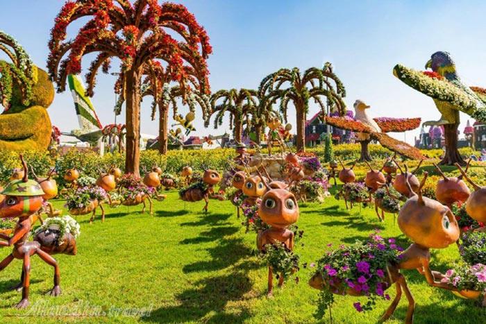 پارک معجزه در دبی - امارات متحده عربی