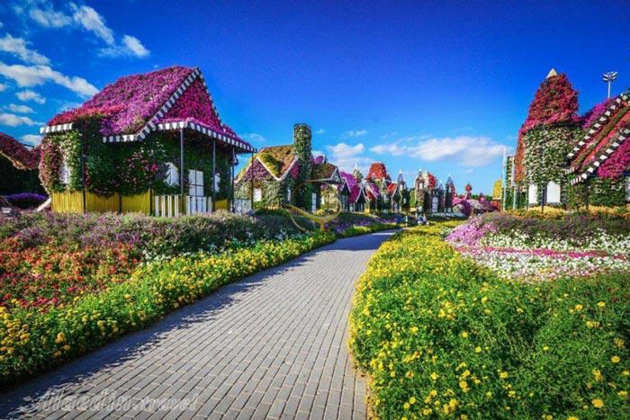 پارک معجزه در دبی - امارات متحده عربی