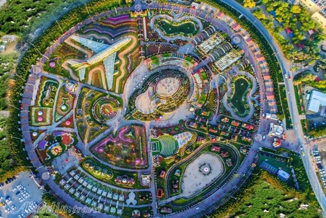 پارک معجزه در دبی - امارات متحده عربی