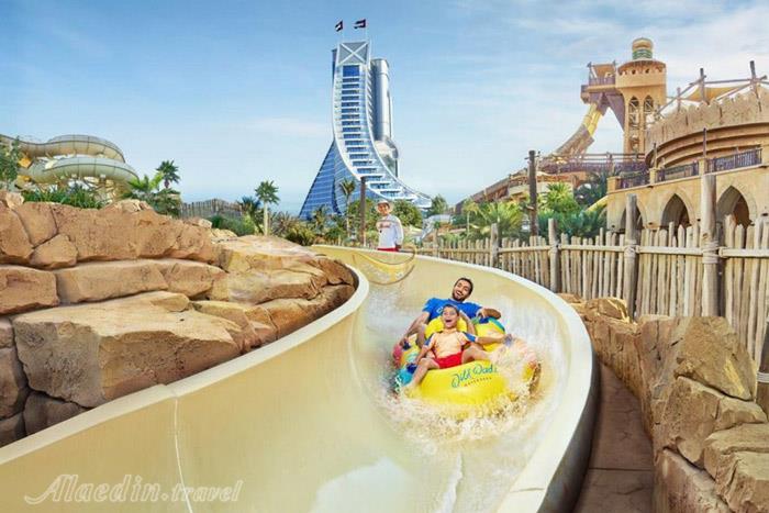 پارک آبی وایلد وادی در دبی - امارات متحده عربی
