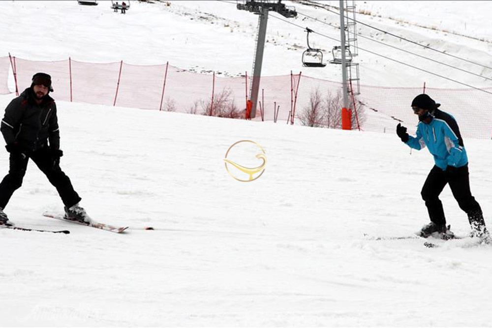 پیست اسکی پالان دوکن شهر ارزرم - ترکیه | علاءالدین تراول