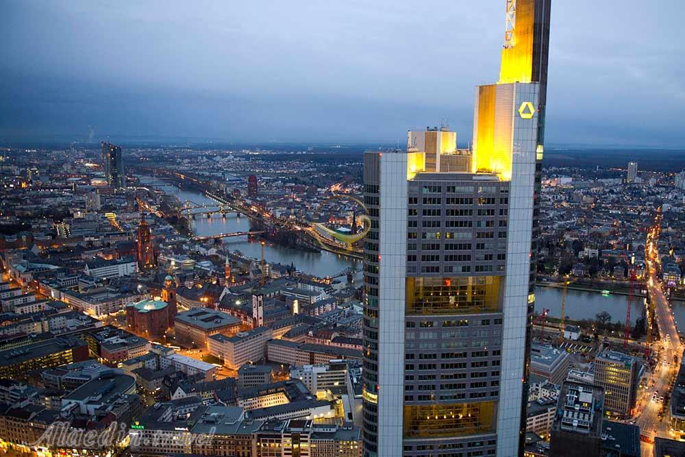 برج کامرزبانک فرانکفورت - آلمان | علاءالدین تراول