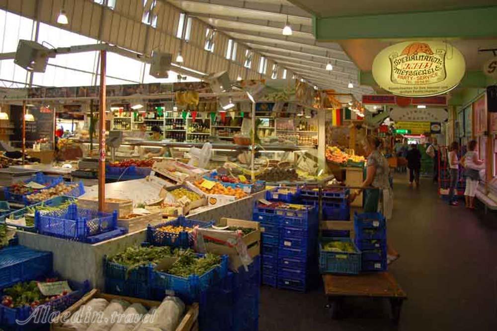 بازار کلاین ‌مارکت‌ هال فرانکفورت - آلمان | علاءالدین تراول