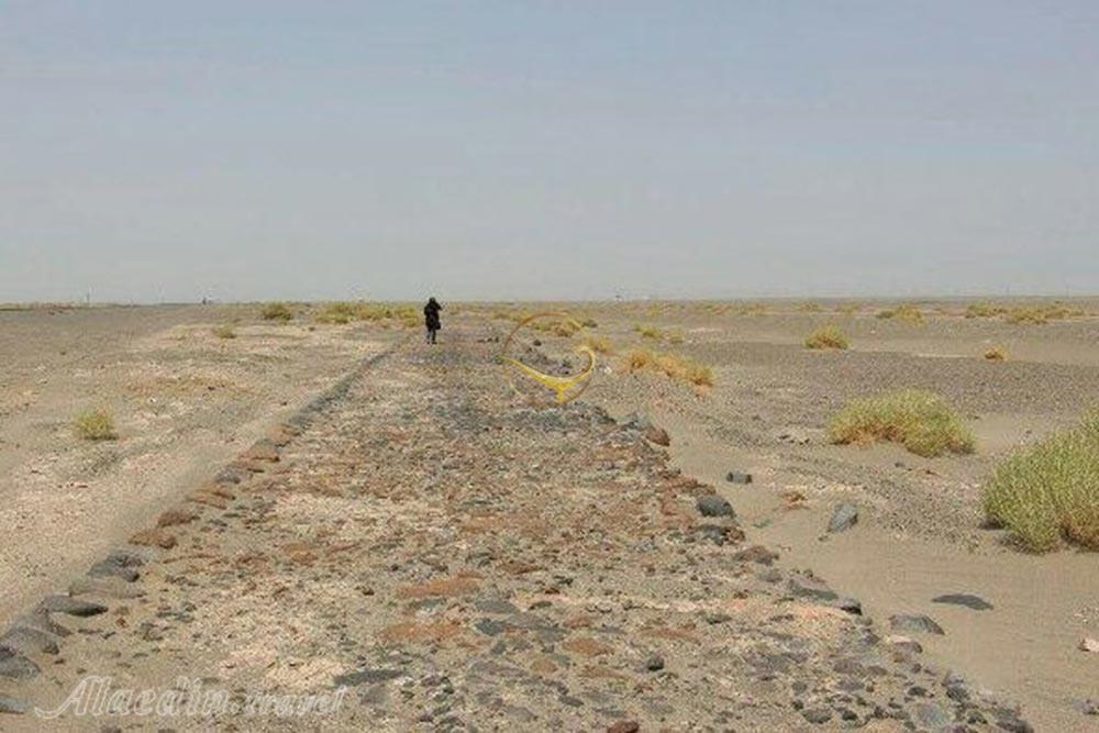 جاده سنگفرش ابریشم گرمسار | علاءالدین تراول