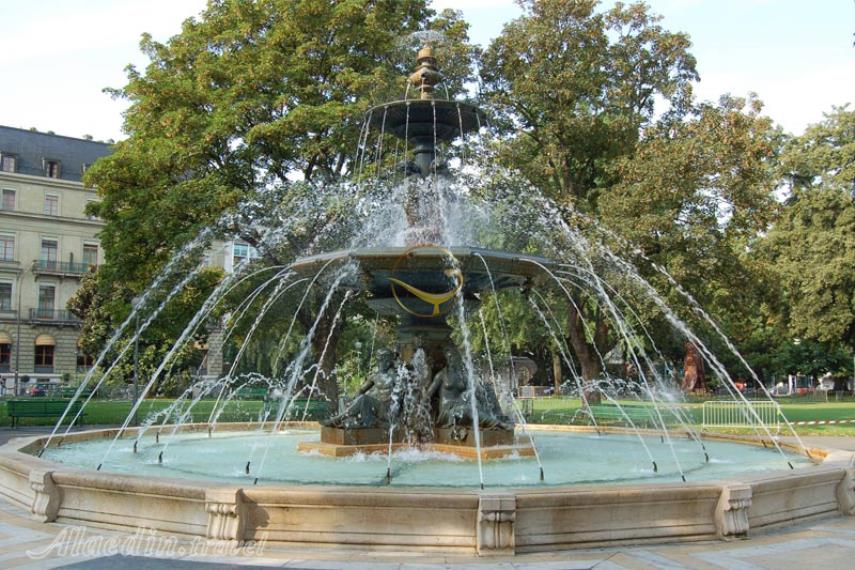 باغ انگلیسی ژنو | علاالدین تراول