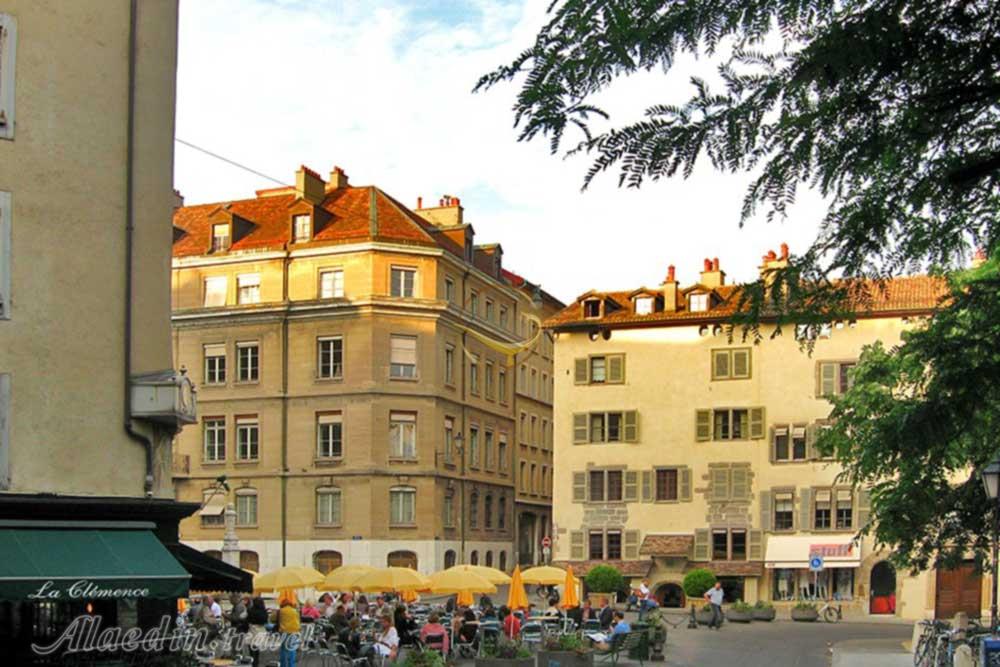 میدان بورگ دو فور ژنو سوئیس | علاءالدین تراول