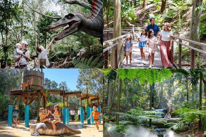 تفریحات کودکان در پناهگاه حیات وحش کورومبین گلد کوست | علاالدین تراول