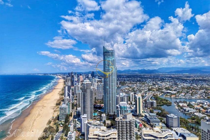 ساحل سرفرز پارادایس گلد کوست | علاالدین تراول