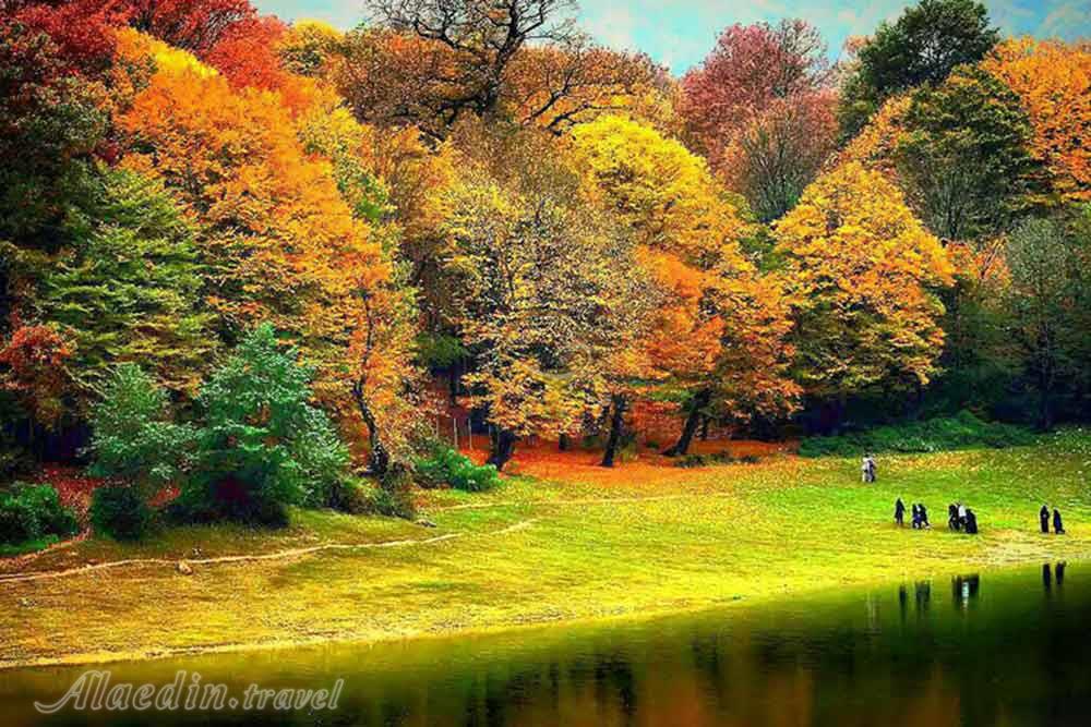 پارک جنگلی النگ دره در گرگان | علاءالدین تراول