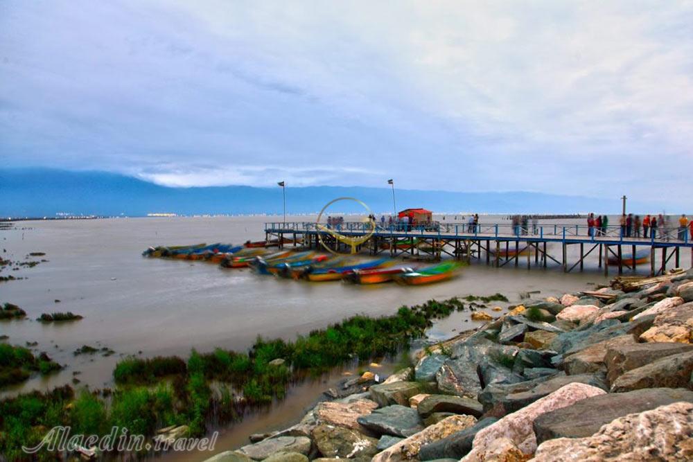 اسکله بندرگز گرگان | علاءالدین تراول