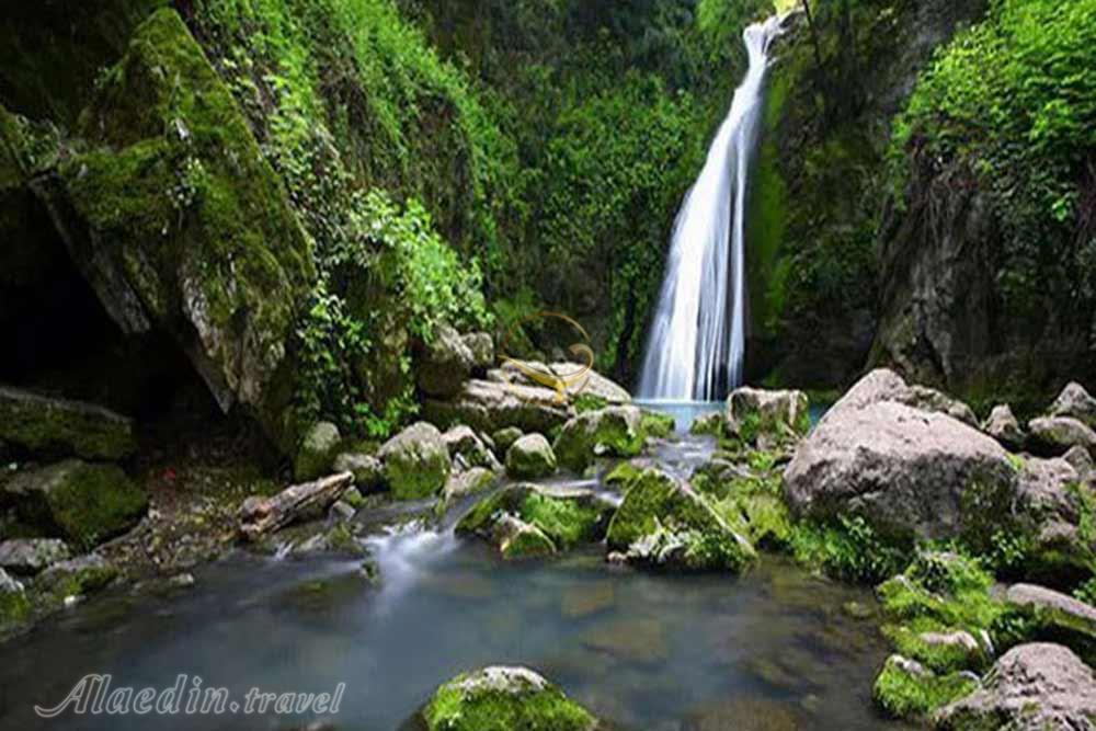 آبشار رنگو گرگان | علاءالدین تراول