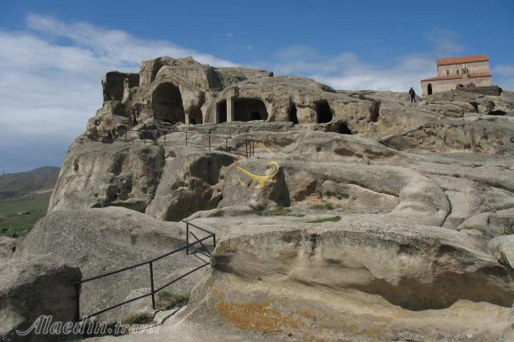 شهر سنگی (اوپلیستسیخه) در گوری - گرجستان | علاءالدین تراول