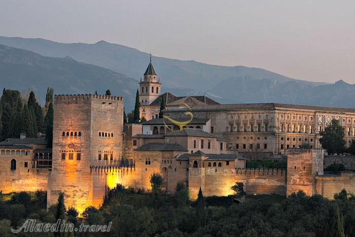 قصر الحمرا در گرانادا - اسپانیا | علاءالدین تراول