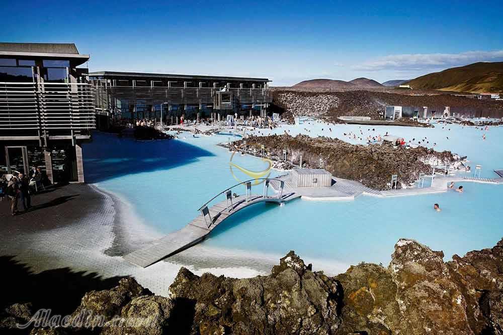 دریاچه آبی گرینداویک در ایسلند | علاءالدین تراول