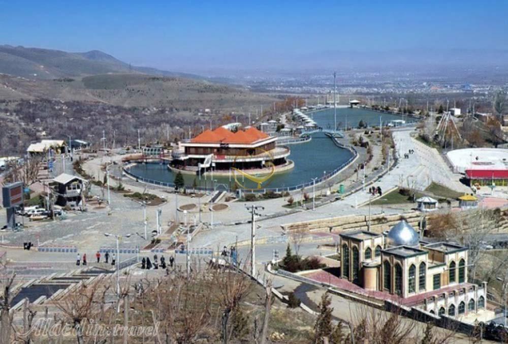 مجموعه تفریحی توریستی تپه عباس آباد در همدان | علاءالدین تراول