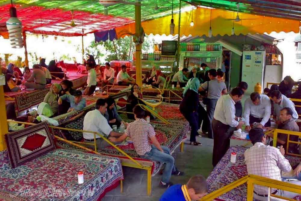 امکانات رفاهی اطراف غار علی صدر همدان | علاءالدین تراول