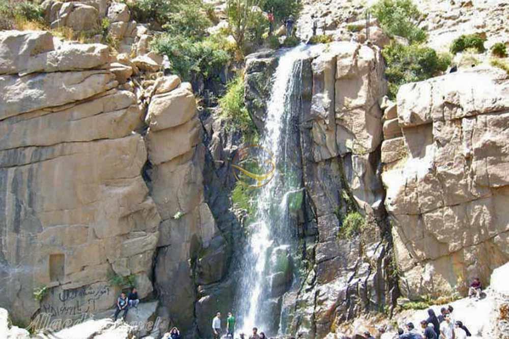 آبشار های گنج نامه همدان | علاءالدین تراول