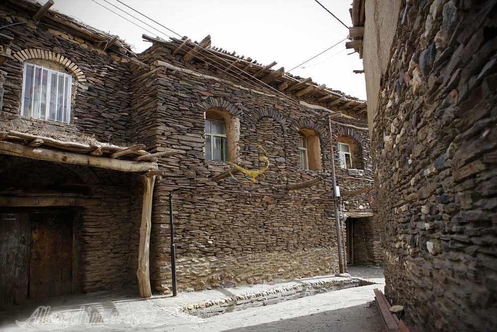 روستای سنگی ورکانه همدان | علاءالدین تراول