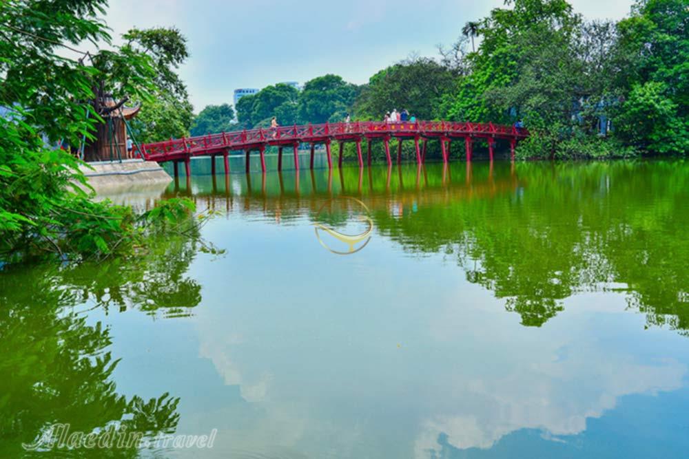 دریاچه هوان کیم در هانوی - ویتنام | علاءالدین تراول